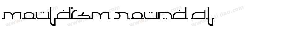 Mouldism Round Al字体转换
